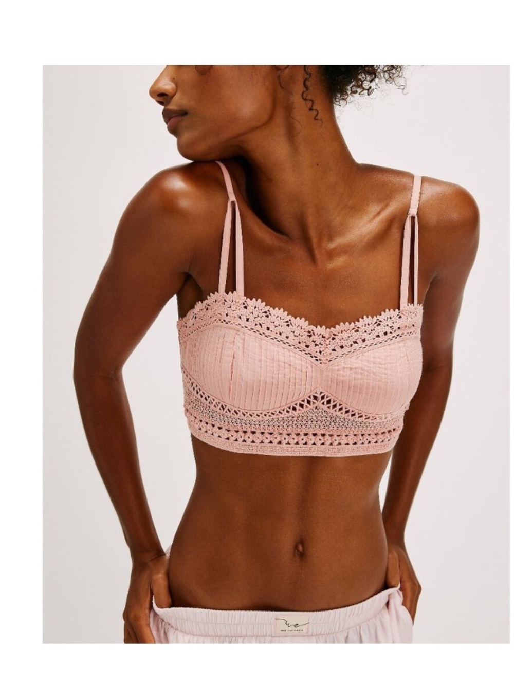 Free People Crochet Lace Bralette